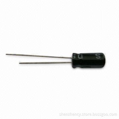 Electrolytic Capacitor, Comes in 6.3 to 450V Rated Voltage Range and Standard Type